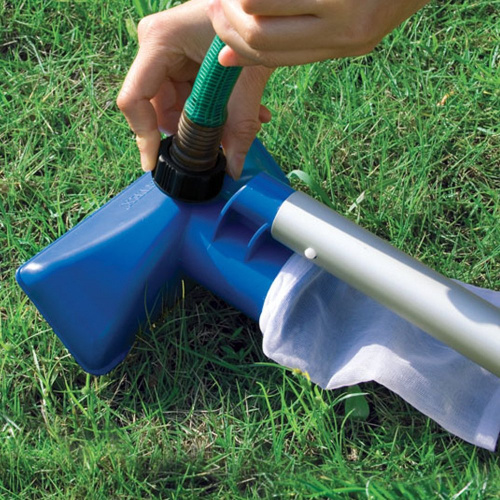 картинка Набор для чистки бассейна до 488 см (ручка 239 см, сачок и вакуумная насадка с мешком) от магазина Сантехстрой