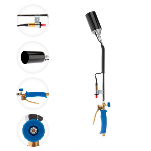 картинка Горелка кровельная ГВ-600П с пьезоподжигом REXANT от магазина Сантехстрой