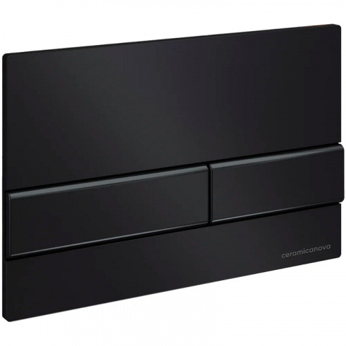 картинка Комплект унитаза с инсталляцией Ceramica Nova Metric CN3007_1002B_1000 с сиденьем Микролифт и Черной матовой клавишей смыва от магазина Сантехстрой