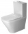 картинка Duravit DuraStyle Унитаз моноблок  пристенный 370х630 мм,  с креплением,слив универcал, цвет белый от магазина Сантехстрой