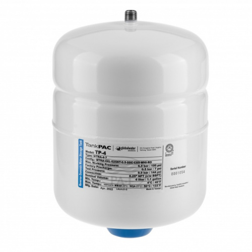 картинка Накопительный бак TP-4 1 gal (4 л) TankPac metal  1/4'' NPT (кран в комплекте) от магазина Сантехстрой