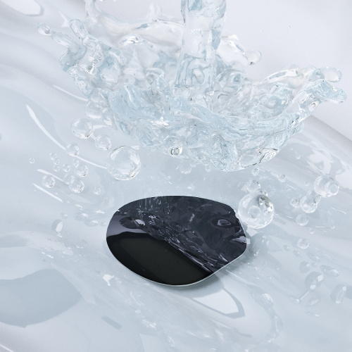 картинка 210610300 Option, длинный донный клапан, чёрный матовый от магазина Сантехстрой