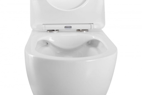 картинка Подвесной унитаз Art&Max SIENA безободковый с креплением AM221CHR от магазина Сантехстрой