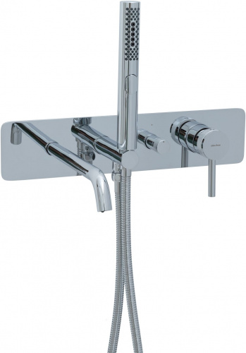 фото смеситель для ванны allen brau priority 5.31a05-00 (с внутренней частью) хром