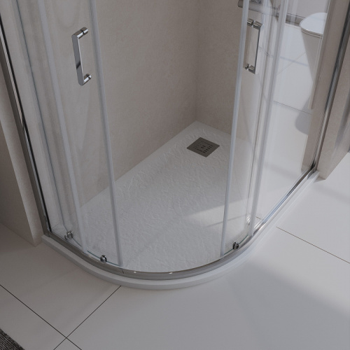 картинка Душевой поддон из искусственного камня BelBagno Uno 120x90 R TRAY-MR-UNO-RH-120/90-550-35-W-R Белый от магазина Сантехстрой
