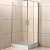 картинка Душевой уголок BelBagno Uno 85х85 UNO-195-A-2-85-C-Cr профиль Хром стекло прозрачное от магазина Сантехстрой