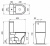 картинка Бачок для унитаза 3/4,5 л BelBagno Flay-R BB2149T от магазина Сантехстрой