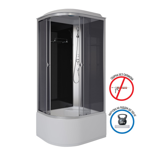 картинка Душевая кабина Niagara e90/80/40r/tn от магазина Сантехстрой