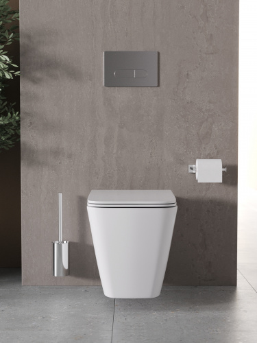 картинка Agger AT04100 унитаз подвесной безободковый, сиденье с микролифтом от магазина Сантехстрой