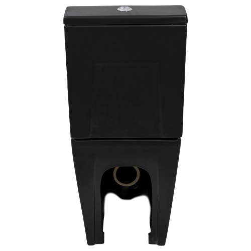 картинка Унитаз-компакт MELANA MLN-310306MB матовый черный от магазина Сантехстрой