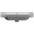 картинка M80WCC0652WG Like, Раковина мебельная, керамическая, 65 см, встроенная, цвет: белый, глянец от магазина Сантехстрой