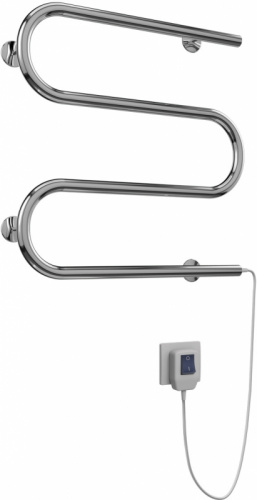 картинка Электрический полотенцесушитель Terminus М-образный 400x500 4620768883903 Хром от магазина Сантехстрой
