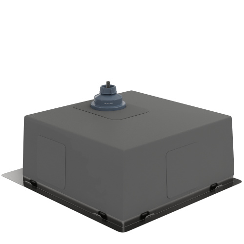 картинка Кухонная мойка Reflexion Iseo RX2246BL оружейная сталь от магазина Сантехстрой