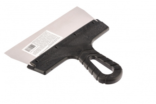 картинка Шпатель фасадный из нержавеющей стали, 200 мм, пластмассовая ручка Sparta от магазина Сантехстрой