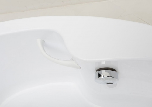 картинка Акриловая ванна Aquanet Capri 170x110 R 205387 без гидромассажа от магазина Сантехстрой