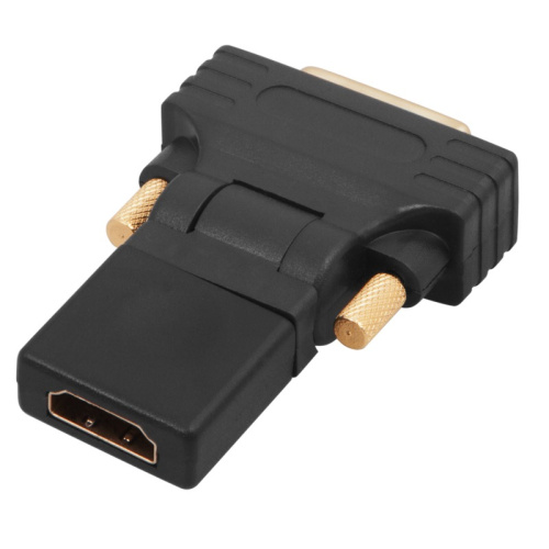 картинка Переходник поворотный,  штекер DVI-D - гнездо HDMI REXANT от магазина Сантехстрой
