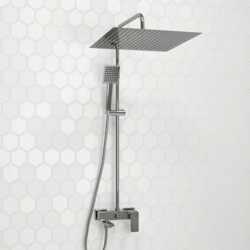 картинка A177.119.141.010.CH Душевой комплект со смесителем от магазина Сантехстрой