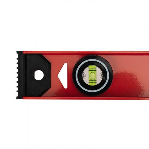 картинка Уровень алюминиевый Рельс,  1000мм,  3 глазка (1 поворотный) REXANT от магазина Сантехстрой