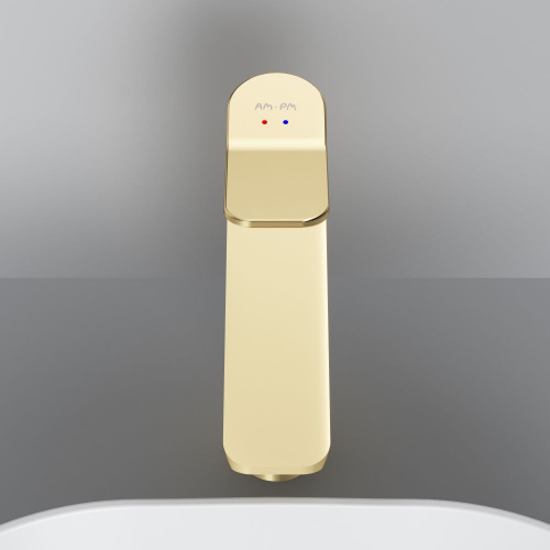 картинка F85A92099 X-Joy, смеситель д/умывальника высокий, золото от магазина Сантехстрой