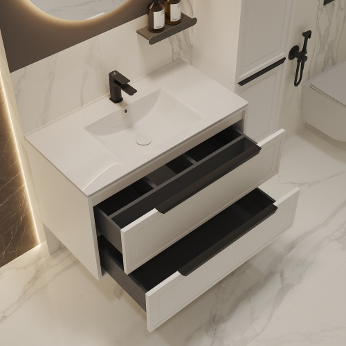 картинка Тумба под раковину/столешницу Севилья 90, Белый мат от магазина Сантехстрой