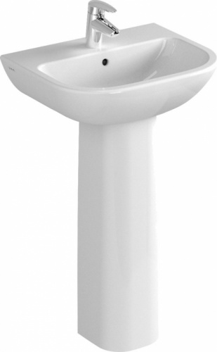 картинка Раковина Vitra S20 55 5502B003-0001 Белая от магазина Сантехстрой