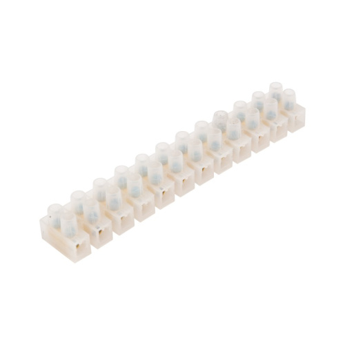 картинка Клеммная колодка винтовая KВ-12 (4-12 мм²),  ток 16 A,  полиэтилен белый (ЗВИ) REXANT от магазина Сантехстрой