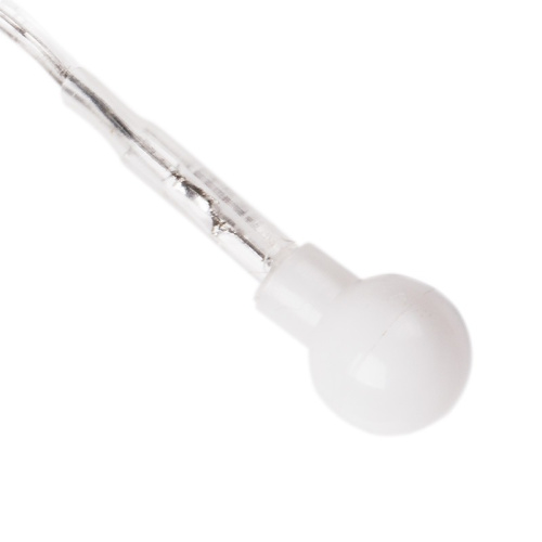 картинка Гирлянда Мишура LED 3 м прозрачный ПВХ,  288 диодов,  цвет ТЕПЛЫЙ БЕЛЫЙ от магазина Сантехстрой