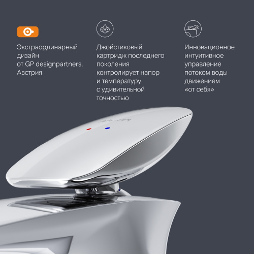 картинка F70A02100 Spirit V2.0 смеситель д/умывальника, хром, шт от магазина Сантехстрой