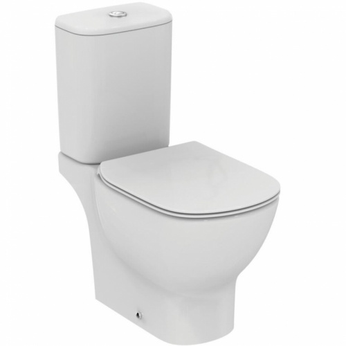 картинка Унитаз компакт Ideal Standard Tesi T008701 без бачка и сиденья от магазина Сантехстрой