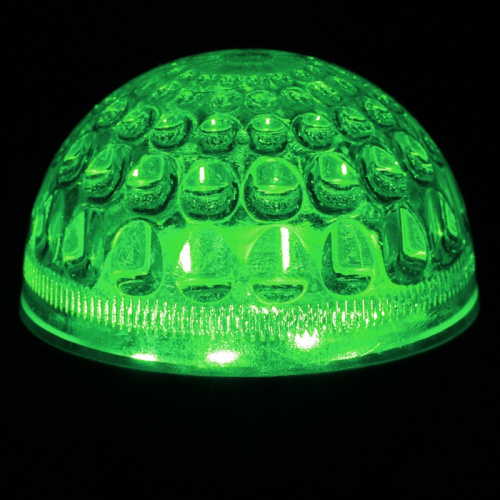 картинка Лампа шар e27 10 LED Ø50мм зеленая 24В (постоянное напряжение) от магазина Сантехстрой