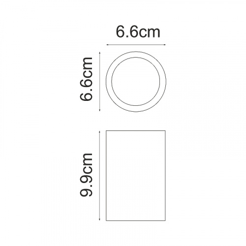 картинка Стакан для зубных щеток WasserKRAFT Never K-1828 Черный от магазина Сантехстрой