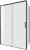 картинка Душевой уголок Aquanet Pleasure Evo 130x90 AE65-130x90-BT профиль черный, прозрачное стекло от магазина Сантехстрой