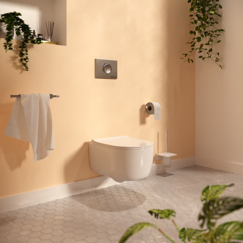 картинка Клавиша смыва Berges Wasserhaus Novum R2 040022 Хром матовый от магазина Сантехстрой