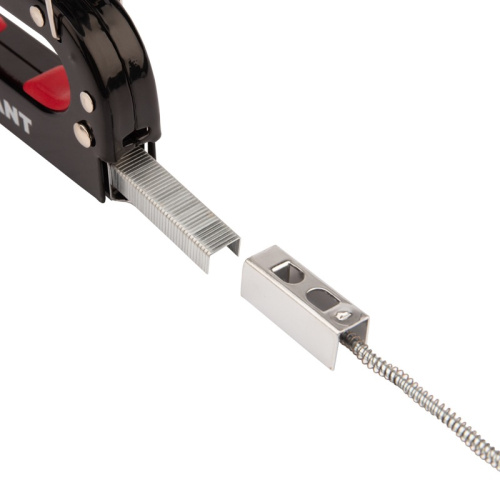 картинка Степлер мебельный металлический со вставками 3в1 REXANT от магазина Сантехстрой