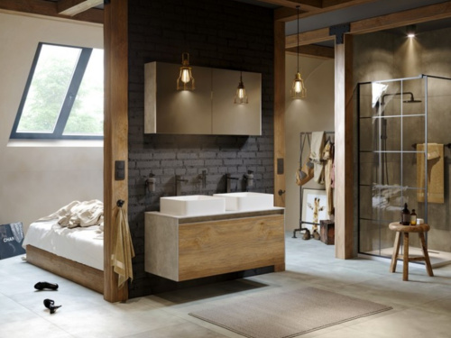 картинка Зеркальный шкаф 120 см от магазина Сантехстрой