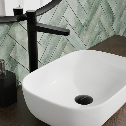 картинка Смеситель для раковины WasserKRAFT Fulda 5203H Черный матовый от магазина Сантехстрой