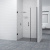 картинка Душевая дверь RGW Hotel HO-012-B 350601200-14 профиль Черный стекло прозрачное от магазина Сантехстрой