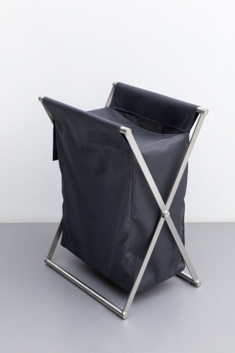 картинка Корзина для белья Allen Brau Priority сталь/серый от магазина Сантехстрой