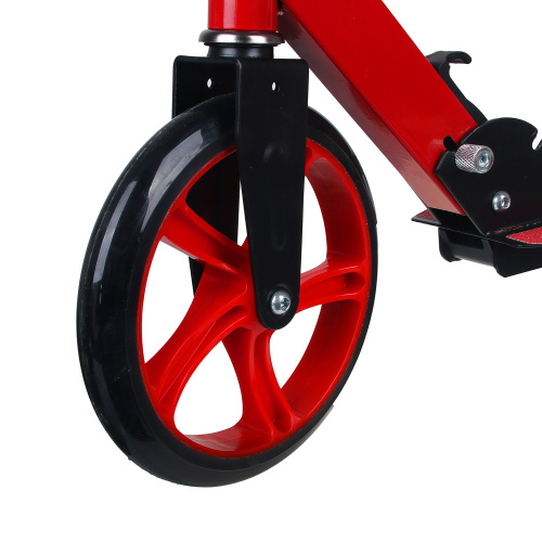 картинка SILAPRO Самокат складной 2-х колес., колеса (PU d=200мм ABEC-7), металл, до 90кг, h95-90-85х85см от магазина Сантехстрой