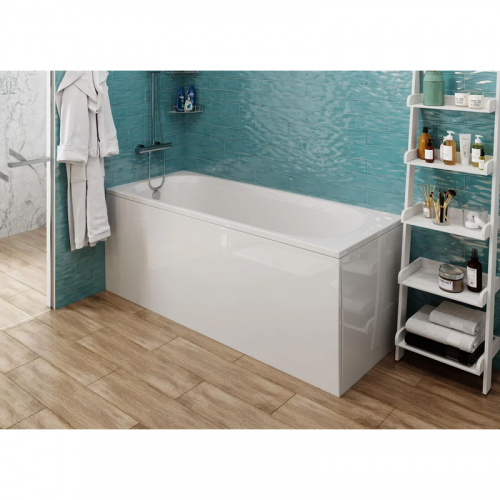 картинка Ванна акриловая VAGNERPLAST KASANDRA прямоугольная, 150х70 см, белая (VPBA157KAS2X-04) от магазина Сантехстрой