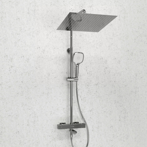 картинка A199.119.065.010.CH Thermo Душевой комплект с термостатическим смесителем от магазина Сантехстрой