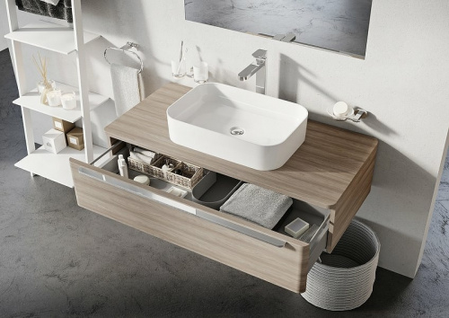 картинка Раковина-чаша Ravak Ceramic R Slim 55 XJX01155002 Белая от магазина Сантехстрой