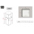 картинка Душевой уголок 90х90 см Black & White Stellar Wind 2029090 прозрачное от магазина Сантехстрой