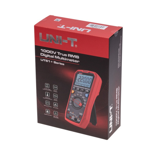 картинка Профессиональный мультиметр UNI-T UT61B+ от магазина Сантехстрой