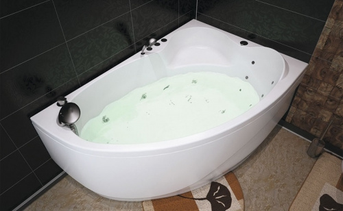 картинка Акриловая ванна Aquanet Mayorca 150x100 R 205438 без гидромассажа от магазина Сантехстрой