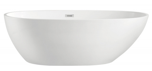 картинка Ванна акриловая Azario LEEDS 1685х840х580, свободностоящая, в комплекте с сифоном и металлической рамой (LEE17085) от магазина Сантехстрой