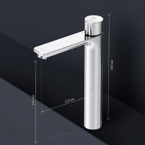 картинка F85A92500 X-Joy TouchReel смеситель д/умывальника, высокий, хром, шт. от магазина Сантехстрой