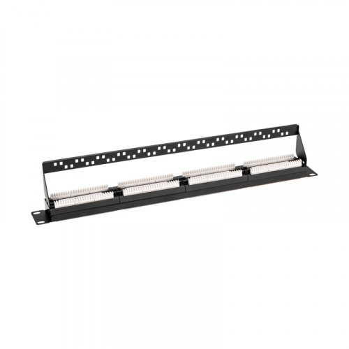 картинка Панель коммутационная с кабельным органайзером 19",  1U,  24 порта,  RJ-45, CAT 6, UTP REXANT PRO от магазина Сантехстрой