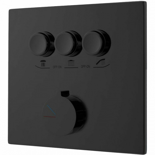 картинка Душевая система Vincea VSFW-4311RMB Черная матовая от магазина Сантехстрой