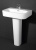 картинка Раковина BelBagno Albano 55 BB120L Белая от магазина Сантехстрой